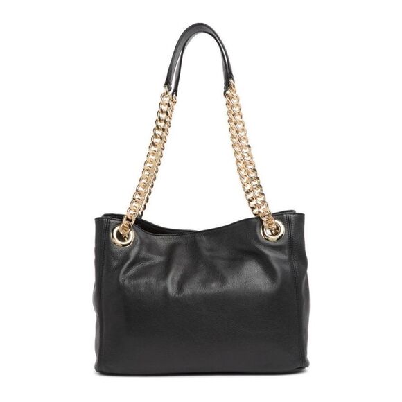 Valentino By Mario Valentino Luisa Diamond Quilted Leather Shoulder Bag in Black - Picture 2 of 11